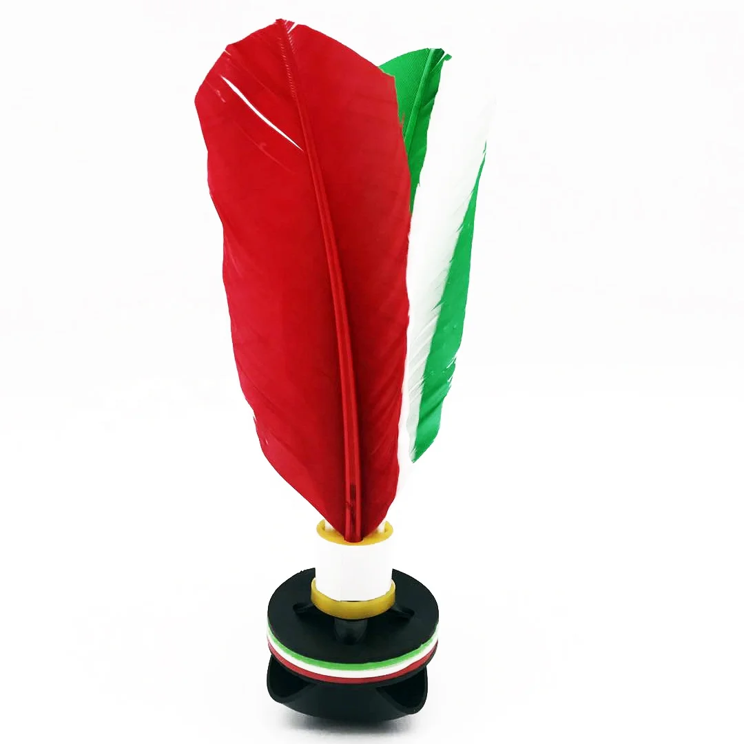 OEM Accepted Beach Toys Turkey Feather Jianzi Kick Shuttlecocks