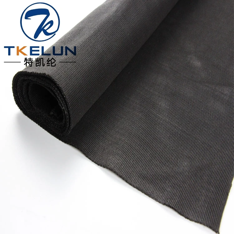 
Black Cut Resistant High Modulus Durable UHMWPE HPEE Knitted Fabric 