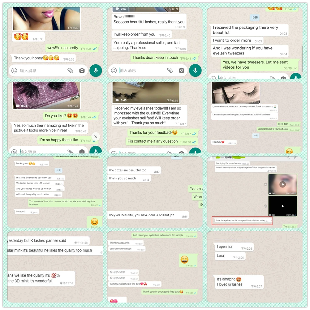 25mm Dramatic False Eyelashes Acrylic Lash Case Lashes Clear Eyelash Case Plastic Lashes Case with Customized Logo Hand Made Fur