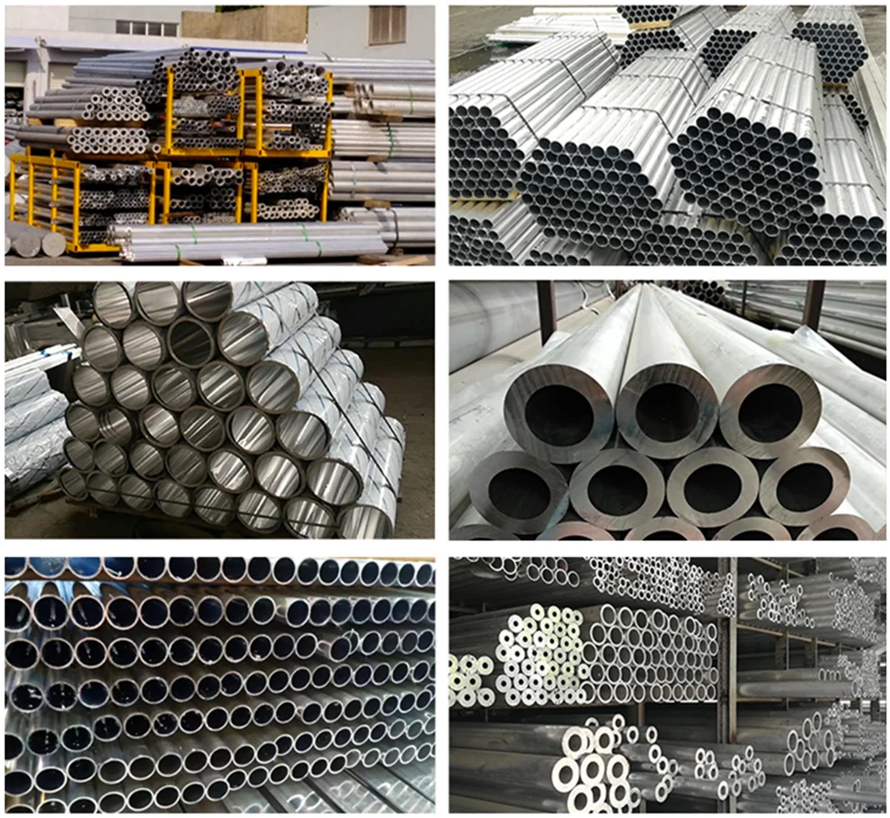 China Factory Price Customized 6061 5083 3003 2024 7075 T6 Anodized Aluminum Round Pipe