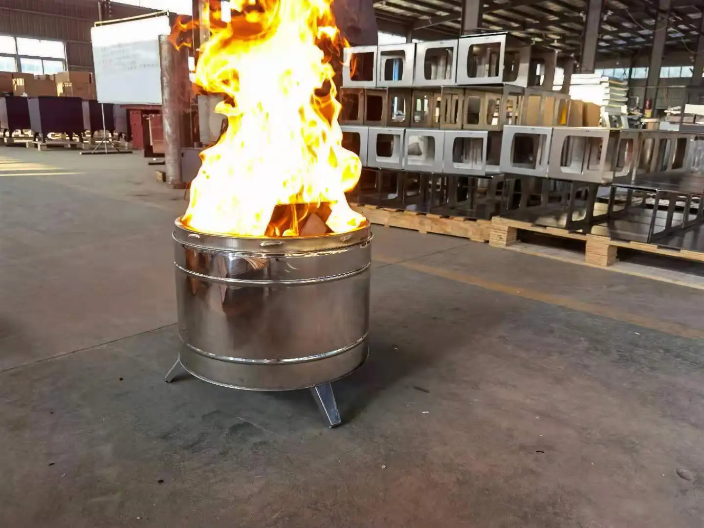 Новый дизайн 2021 недорогой портативный наружный нагреватель Warmfire из нержавеющей