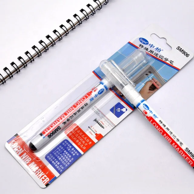 20 30MM deep-hole-marker ong nib drill hole Long Head marker long tip Deeply Deep Hole Mark Pen