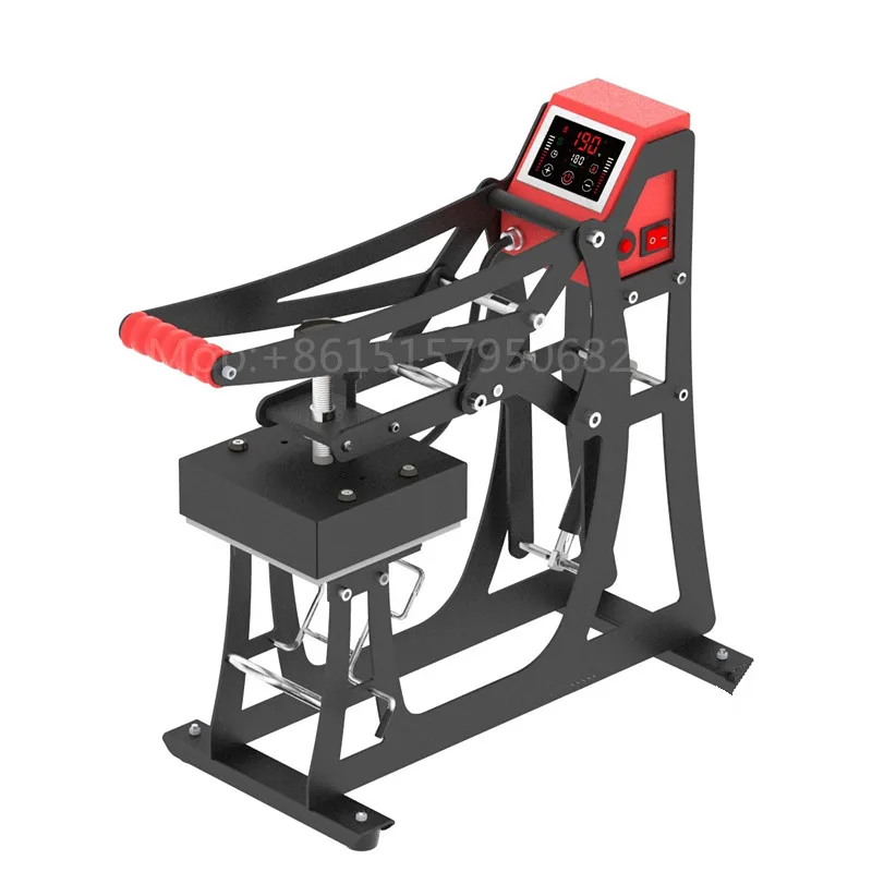 8 x 14cm Double Station High Efficient Working Hat Cap Heat Press Machine