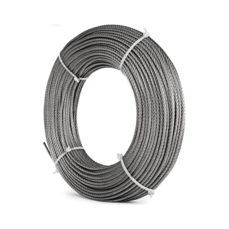 High Quality High Carbon Steel 6x12+7fc Galvanized Wire Rope Best Selling with High Tensile Strength 11mm