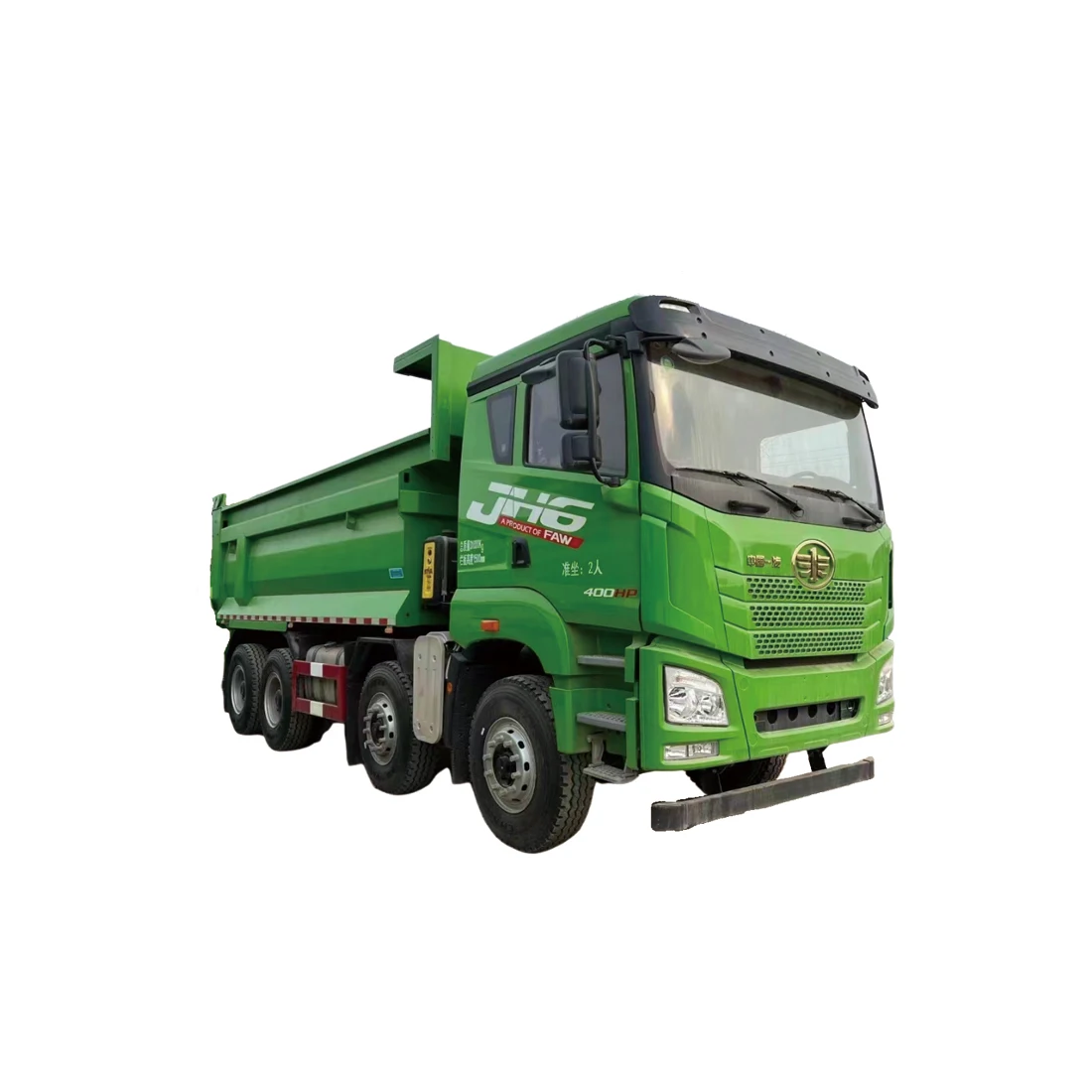 Jiefang 8X4 375HP Dump Truck in Stock