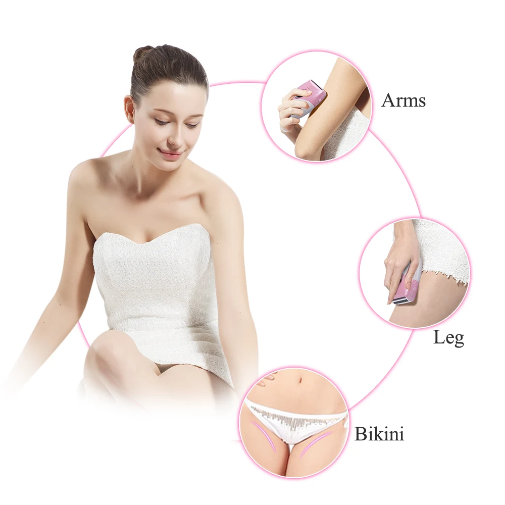 TOUCHBeauty washable multi Hair Removal Trimmer Electric Lady Shaver Razor Trimmer Personal Epilator For Women