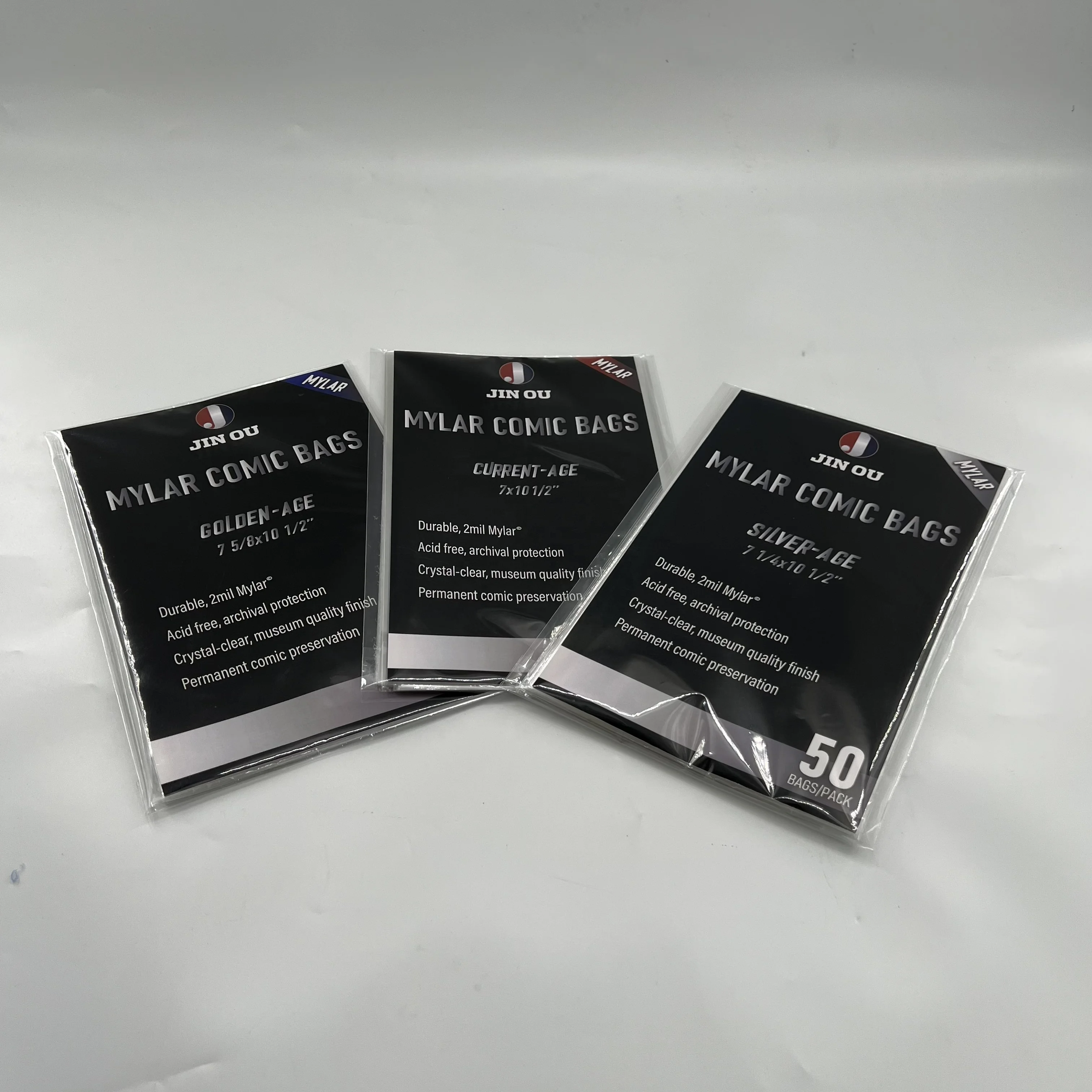 Factory price Resealable Comic Book Sleeves JD-LD OPP Comic Bags