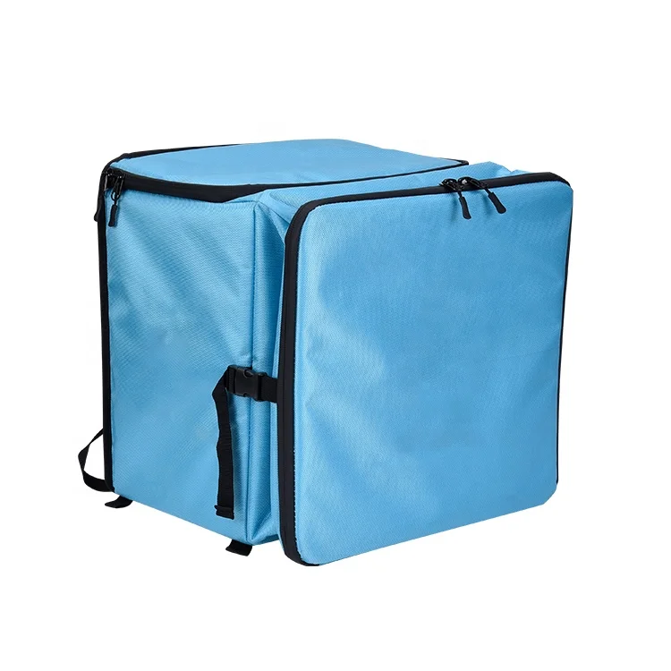 Waterproof zipper Thermal Food Delivery Bag  food storage bag delivery food bag for Bicycle, motorcycle