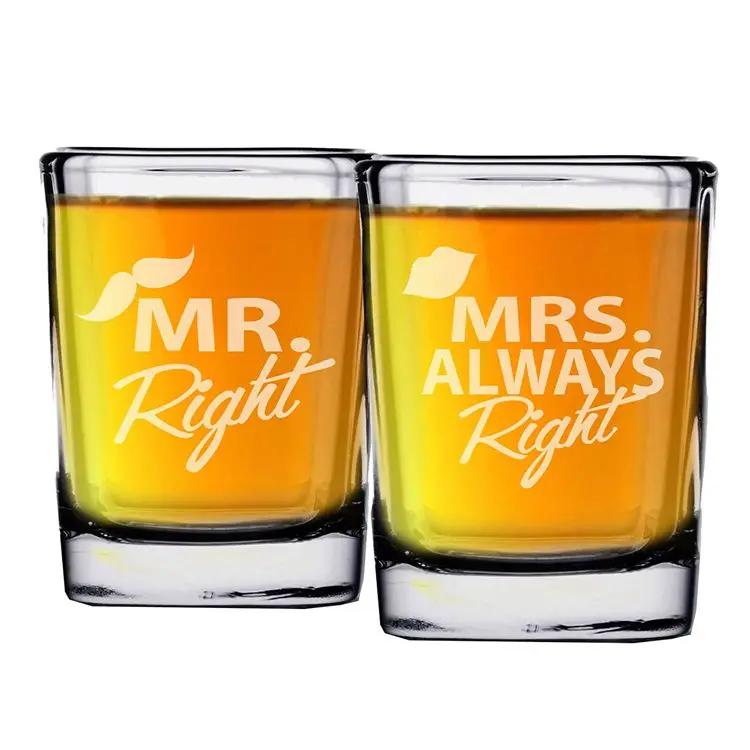mini wine glass short glasses whiskey cup custom square shot glasses