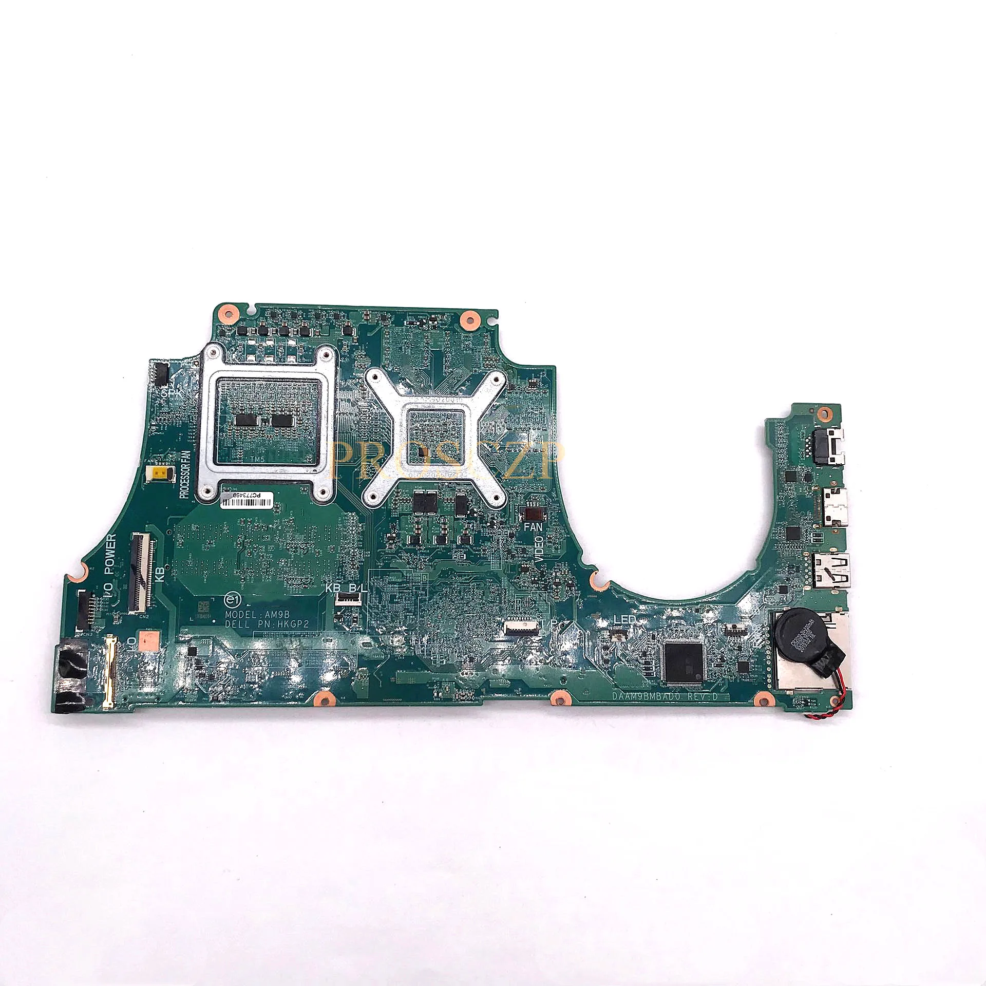 CN-0TF0TH TF0TH TF0TH для DELL Inspiron 5577 Материнская плата ноутбука DAAM9BMBAD0 W/ SR32Q I7-7700HQ процессор GTX1050 GPU 100% полностью протестирован