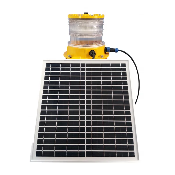 TY2KS Solar powered medium obstruction light,solar powered obstruction lights With GPS Synchronization function(optional)