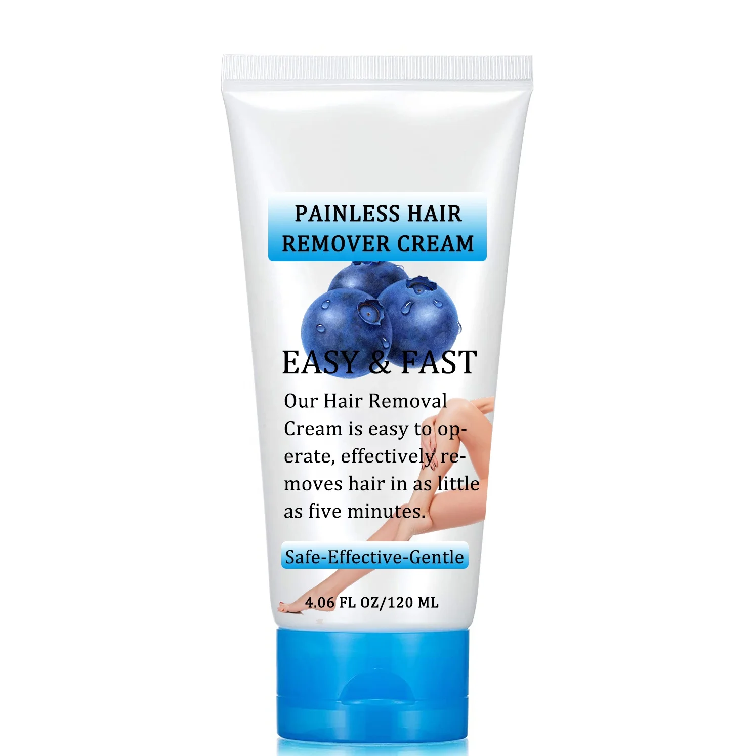 Private Label Organic Natural Herbal Depilatory Cream Painless Permanent Hair Removal Cream For Men and Women