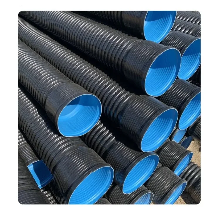 Высокая скорость PE HDPE трубы производственной линии с двумя стенками гофрированные экструдер машина