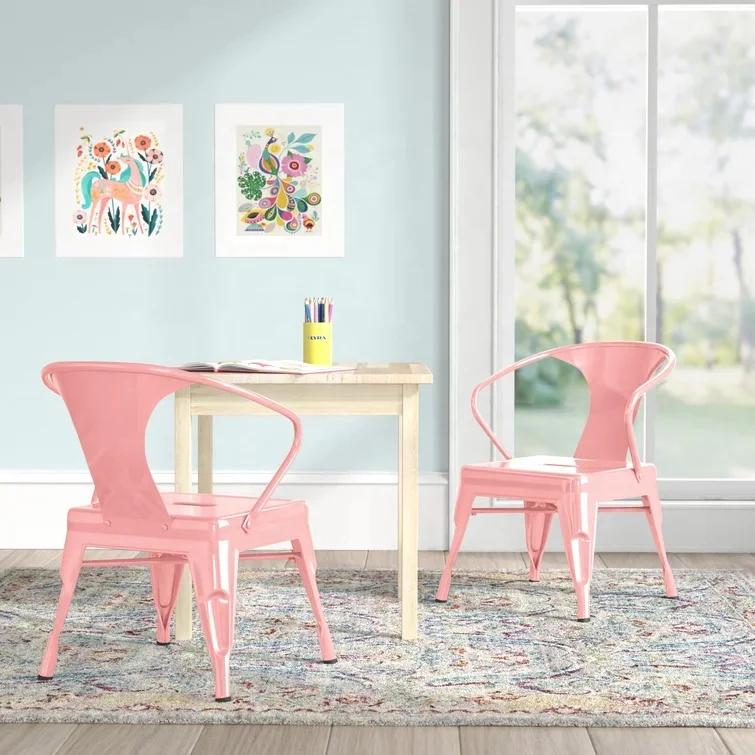 Hot Selling Modern New Design Metal Chairs For Kids Party Events OEM Style Party Chairs