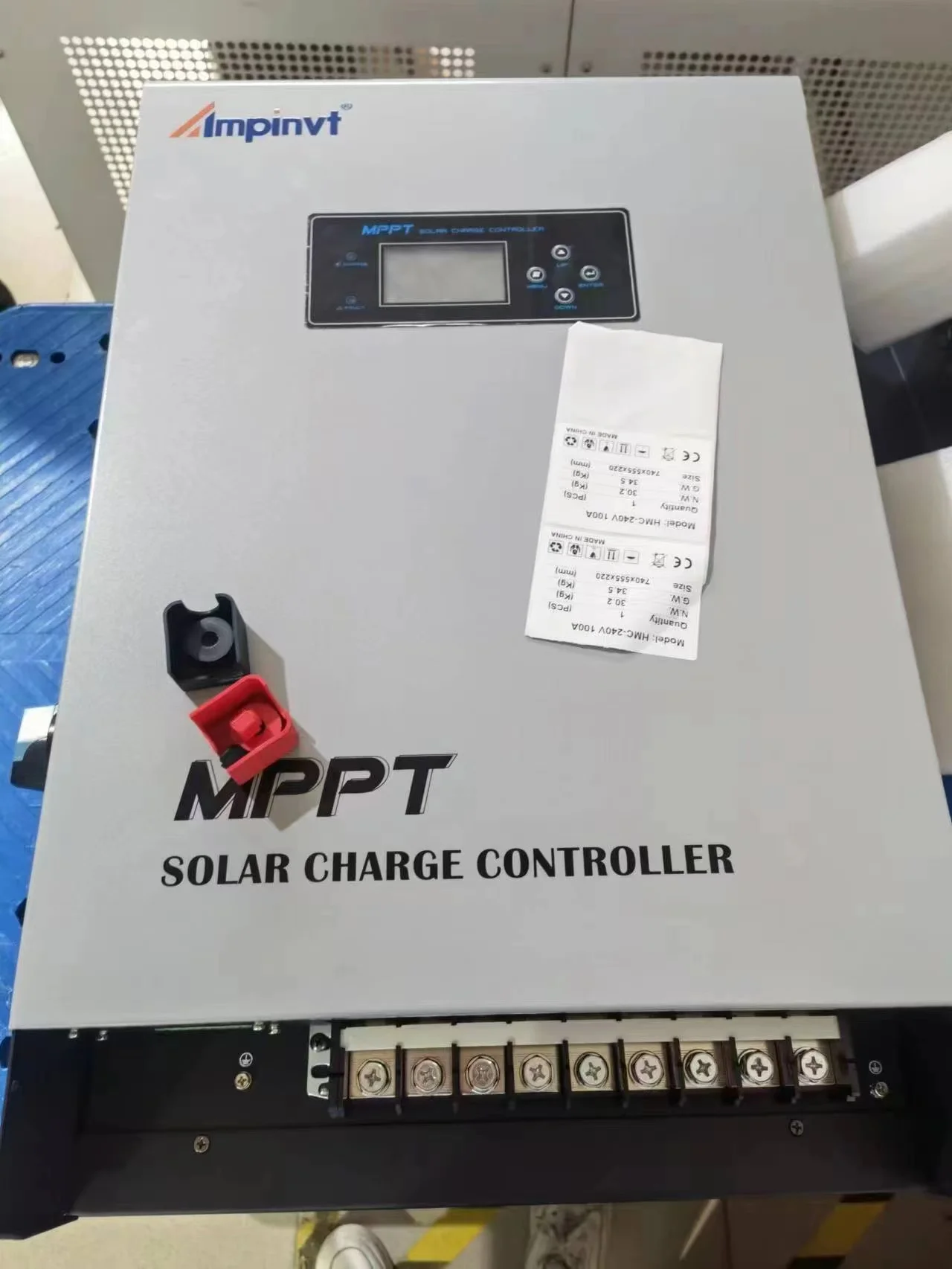 High Voltage 100A 192V 384V 96V 360VDC MPPT Solar Charge Controller 48v