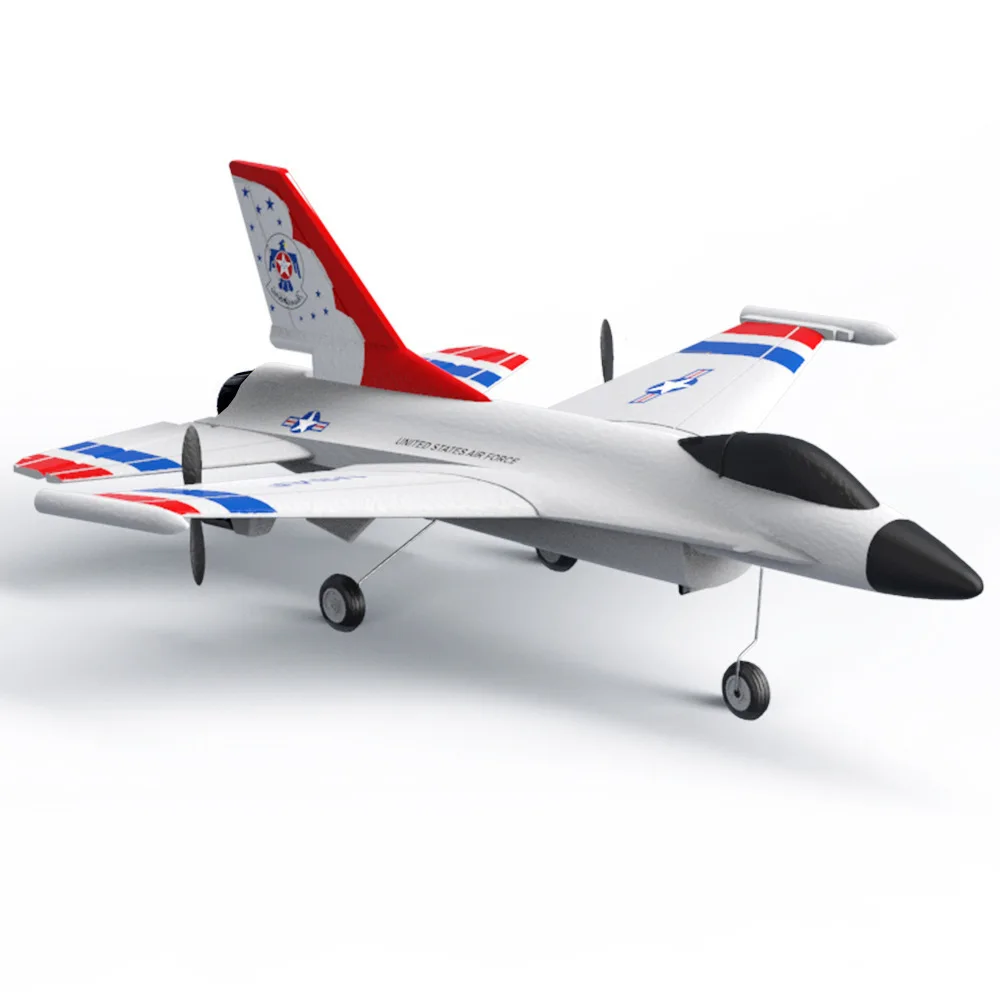 2.4G remote control F16 fighter bomber model three-channel stunt glider foam remote control plane
