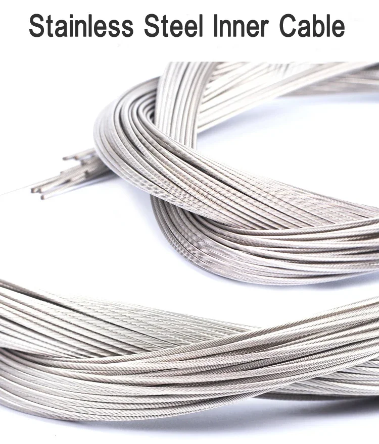 Bicycle Stainless Steel Inner Shift Brake Wire MTB Road Bike Shifting Zinc Coat Inside Cable Line 2100mm Shifter Derailleur
