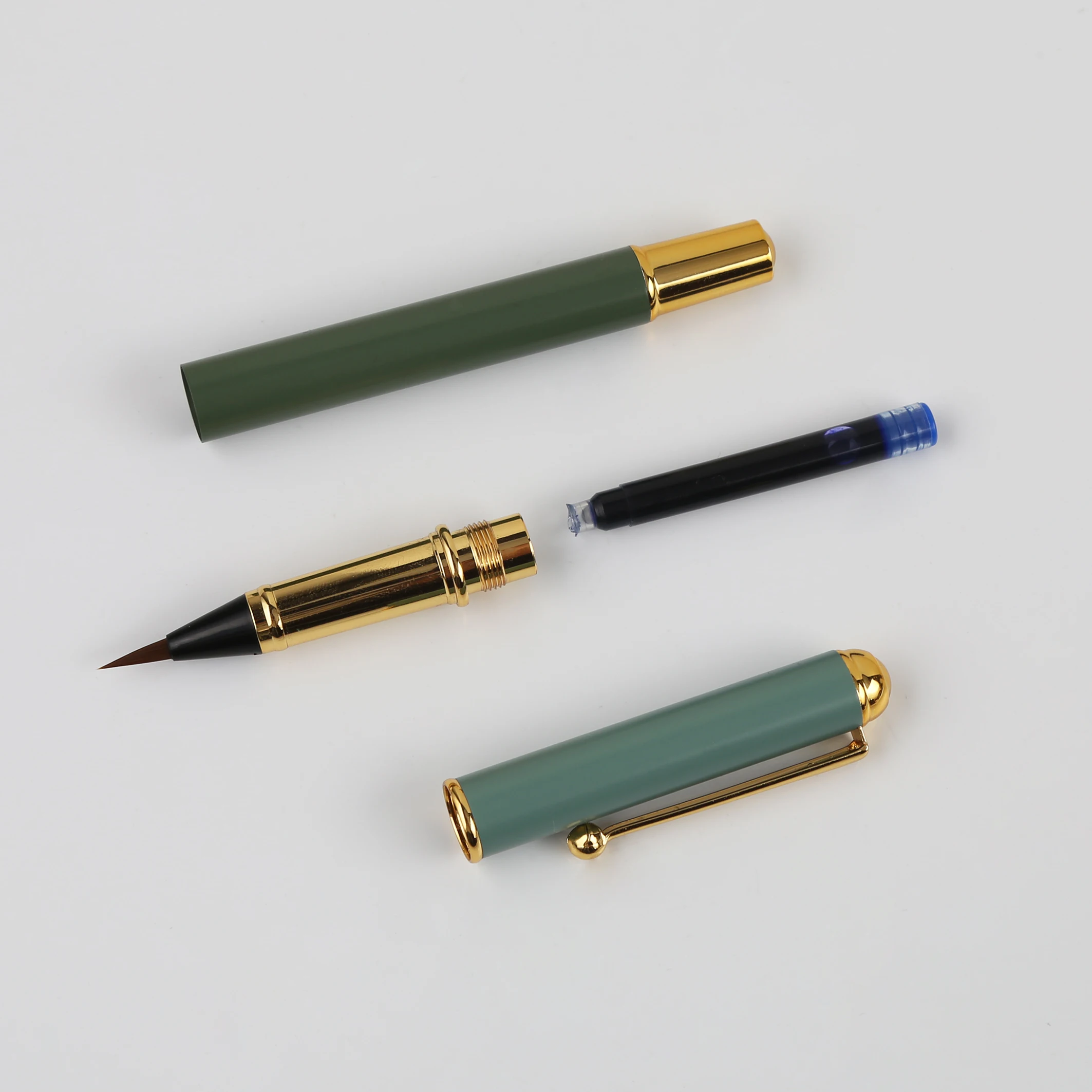 TTX  Wholesale Luxury Classic Metal Fountain Pens With ball Clips