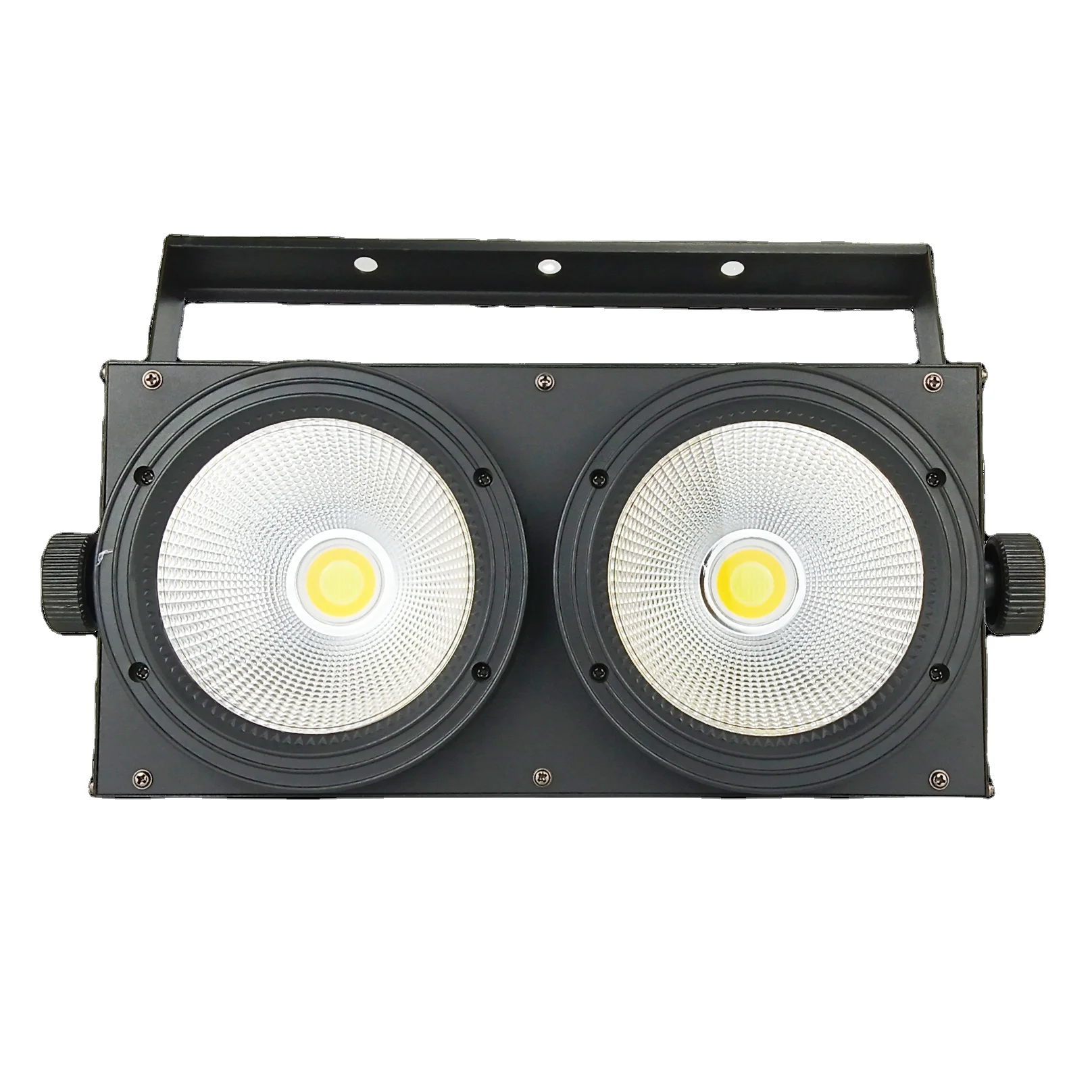 Hongrui Studio Tv Film Dmx Strobe Warm Cold White 2x100w 2 Eyes Led Audience Blinder Light 4x100w 4 Eyes Led Cob Blinder