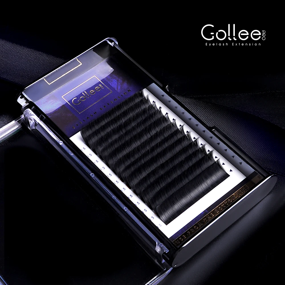 Gollee оптовые поставки норковые Индивидуальные Красивые Натуральные Шелковые Соболиные классические российские объемные ресницы для