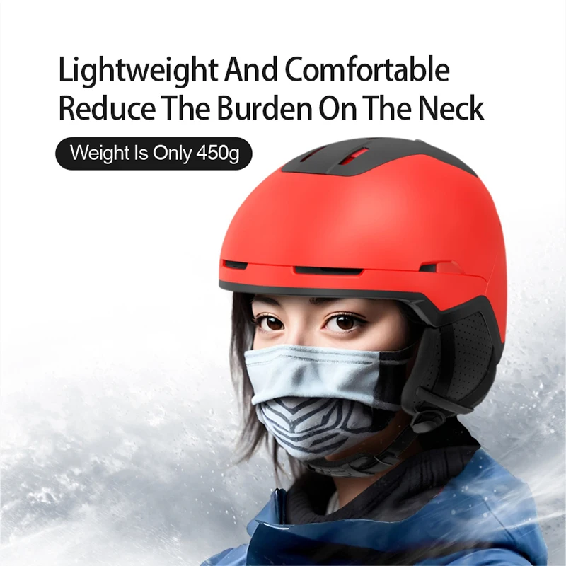 Hot Sales Winter Adult Ski Helmet with Goggles CE EN1077 Certified Custom Snow Ski & Snowboarding Helmet for Skating