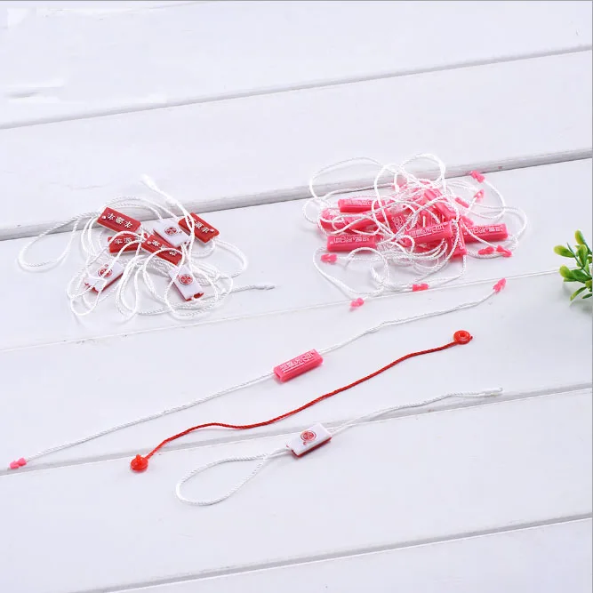 
Custom Logo Swing Labels Plastic Hang Tags Seal Strings Hanging Grain 
