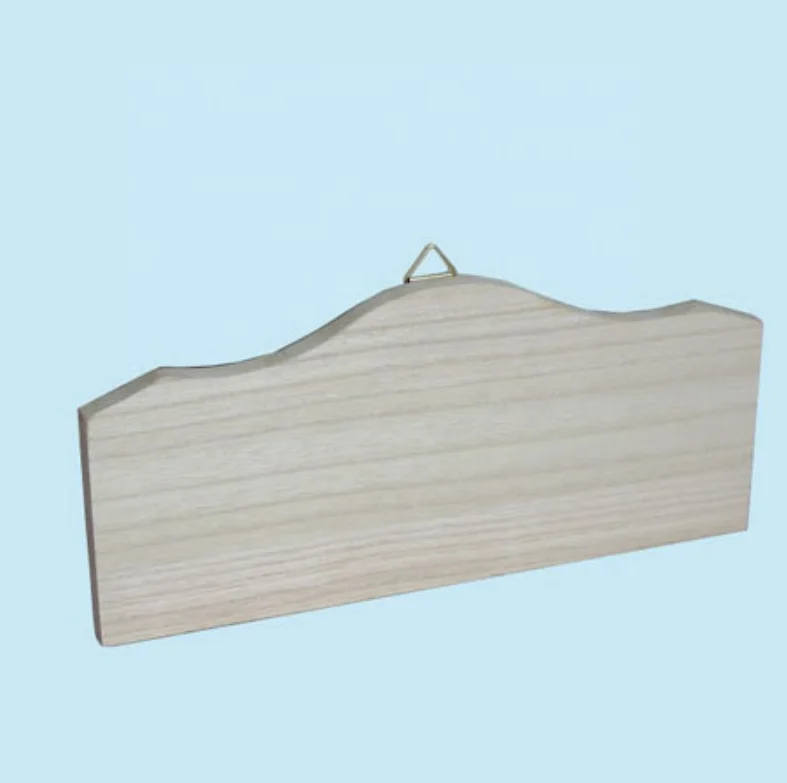 unfinished wooden blank plaque laser engraved wooden diy craft/wooden sign board