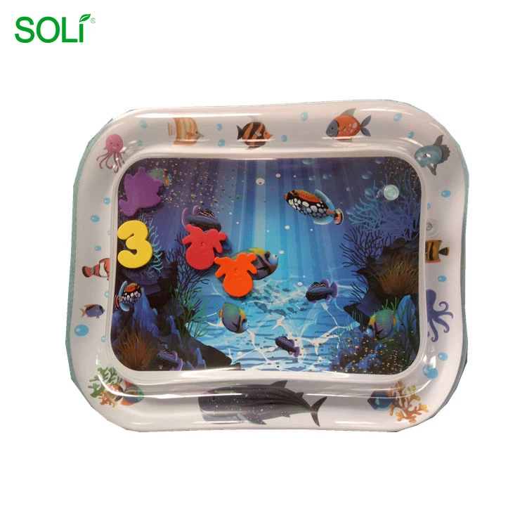 Бутылка с водой младенца коврик От 0 до 3 лет для малышей и детей постарше воды игровой коврик