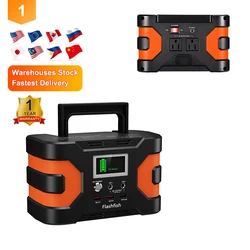 Outdoor 110V 220V solar generator portable power station system 200W 300W 500W solar portable generator