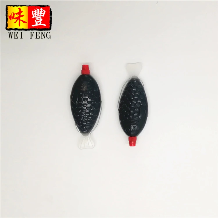 HALAL BRC HACCP Certificate Sweet Shoyu Mini Package Japanese Sushi Dipping Salsa de soja Fish Shape Soy Sauce