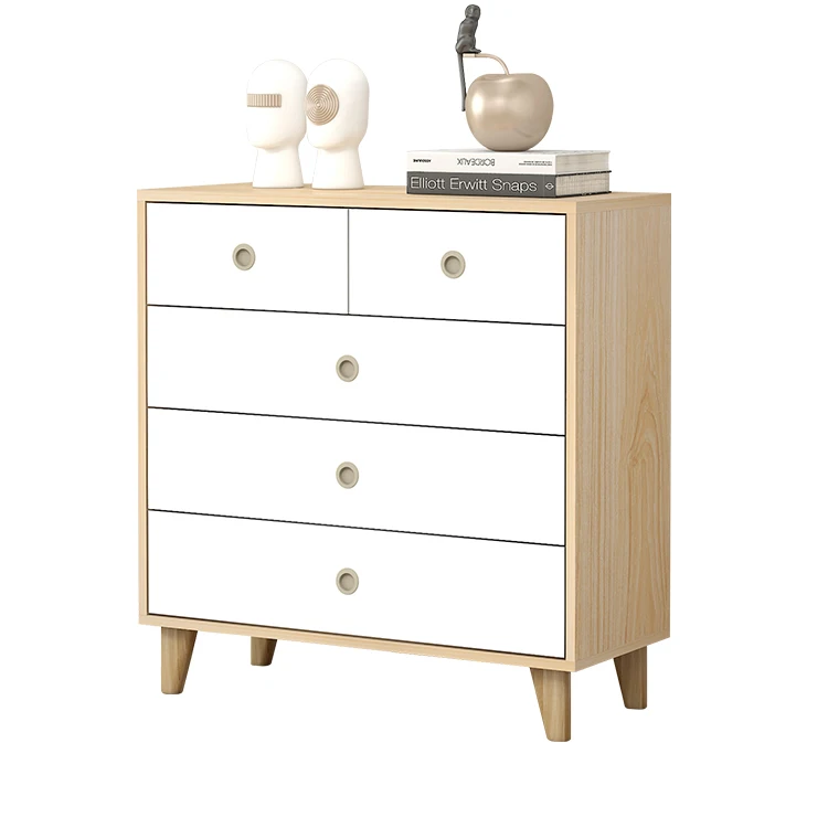 Bedroom furniture modern home drawer dresser wooden cabinet living room storage cabinet chest of drawers wide storage dresser