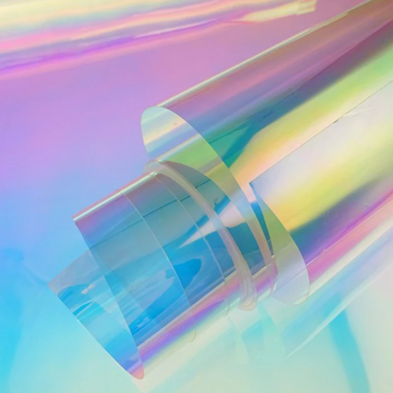 RG китайский поставщик, дихроическая Радужная оконная пленка для архитектуры, строительного стекла, акрилового листа