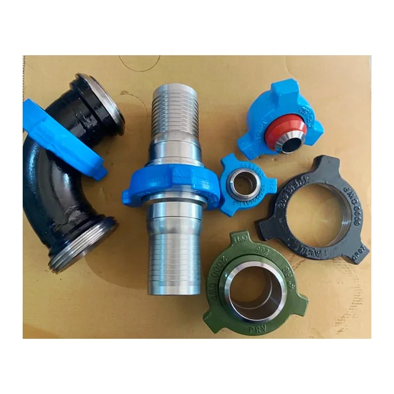 API Hammer Union FIG1502, 602, 100, 2002, etc. Pipe Fitting Connections Butt Welded and Threaded for connecting