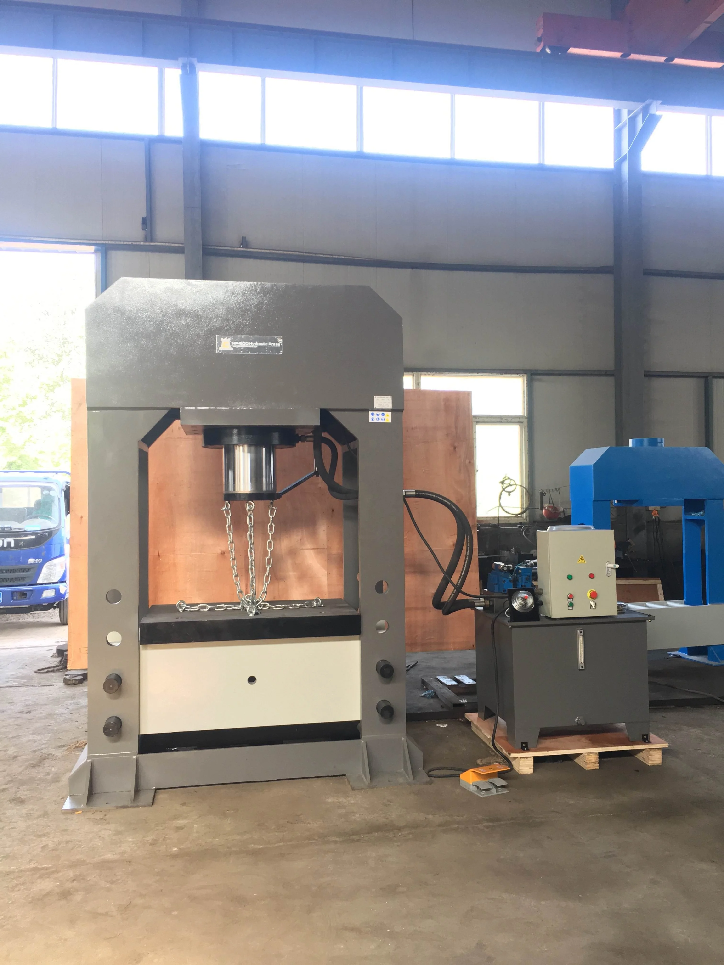 HP-400 hydraulic forging steel press machine iron worker cold pressing eyelet punching power prensas hidraulicas prensa