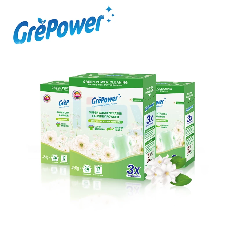 Liby Grepower оптовая продажа высокое качество богатый пенопластовый мешок стиральный порошок мыло Китай