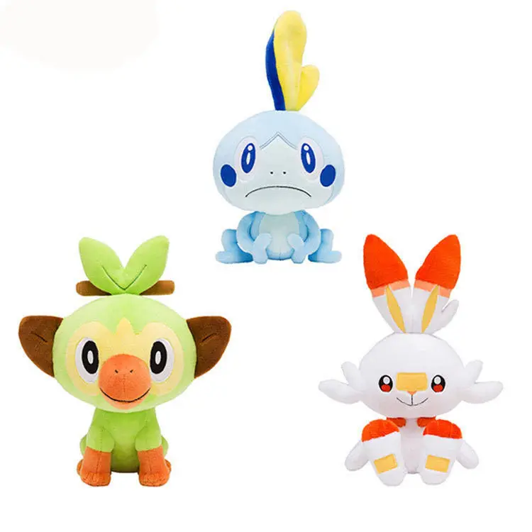 Игрушки Meloetta, щит меча Yu Sanjia, воспаленный кролик, обманка, слезы, глаза, ящерица, плюшевая игрушка