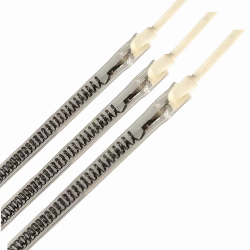 R7S clear reflector medium wave infrared heat lamp