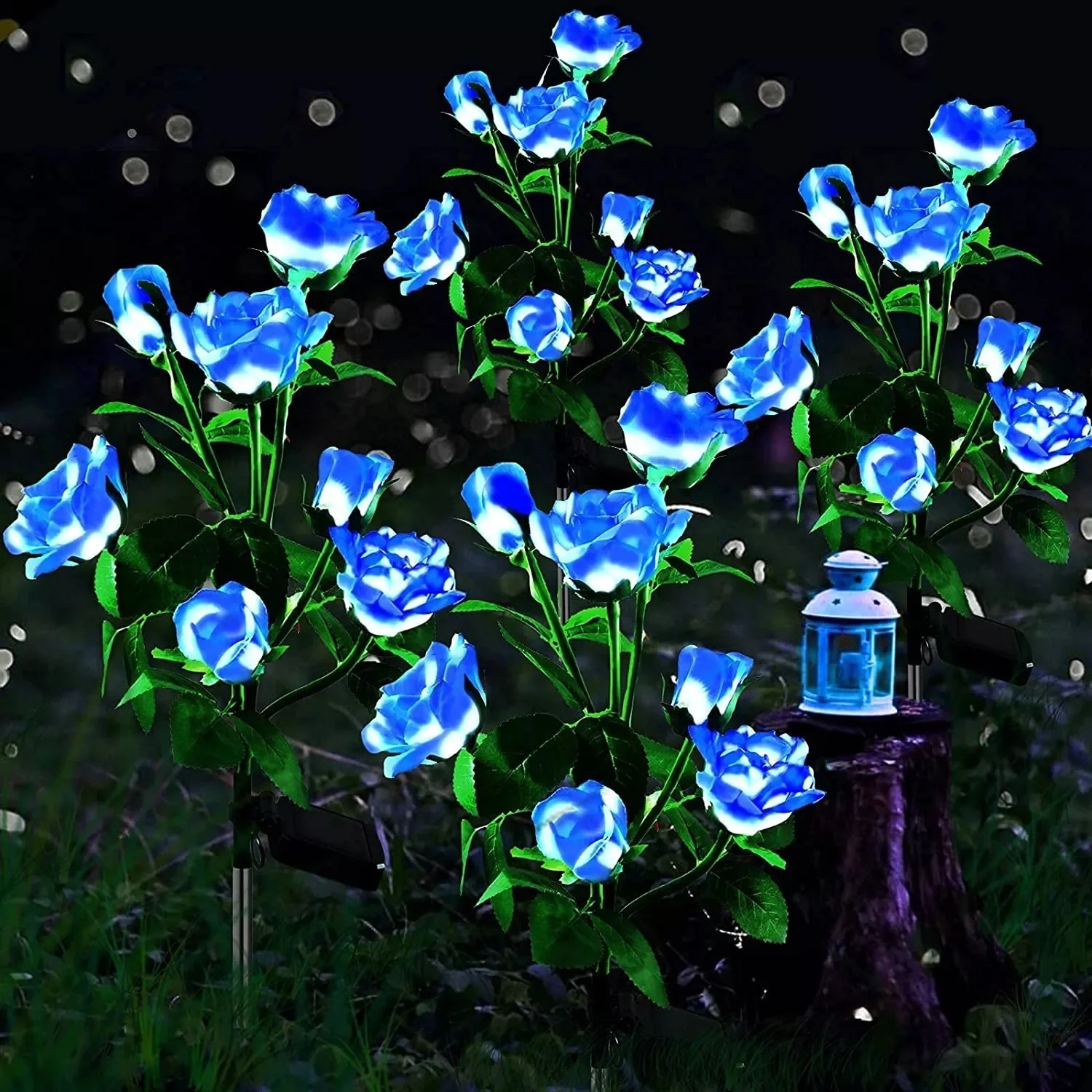 Good Quality Outdoor Waterproof  Artificial Decoration Flower Led Light for Garden Decoration