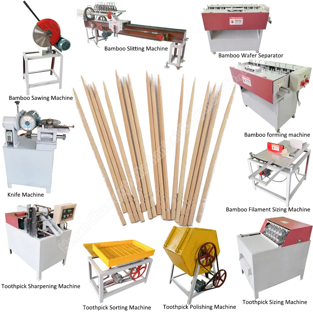 Automatic toothpick machine wooden toothpick making machine top quality bamboo toothpick machine