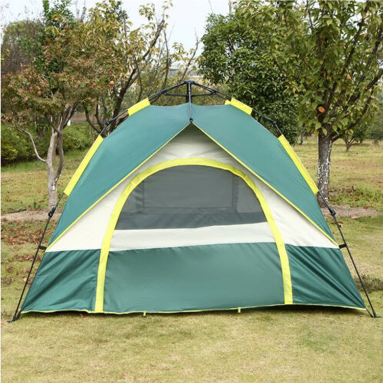 Curve For 4 People Waterproof Camp Tent Outdoor Tents Big Campaign Camp Tent Large