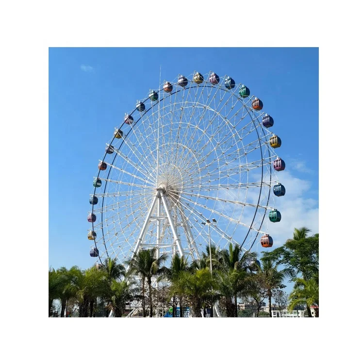 Professional factory product  best selling  amusement park rides 65m ferris wheel for sale