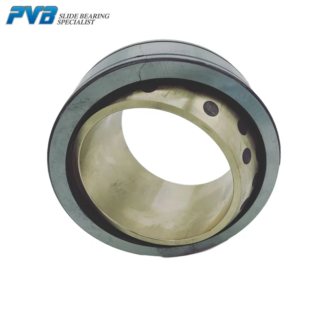 Spherical Oiles bearing, Spherical plain bearing with graphite plugged,Solid bronze bushing