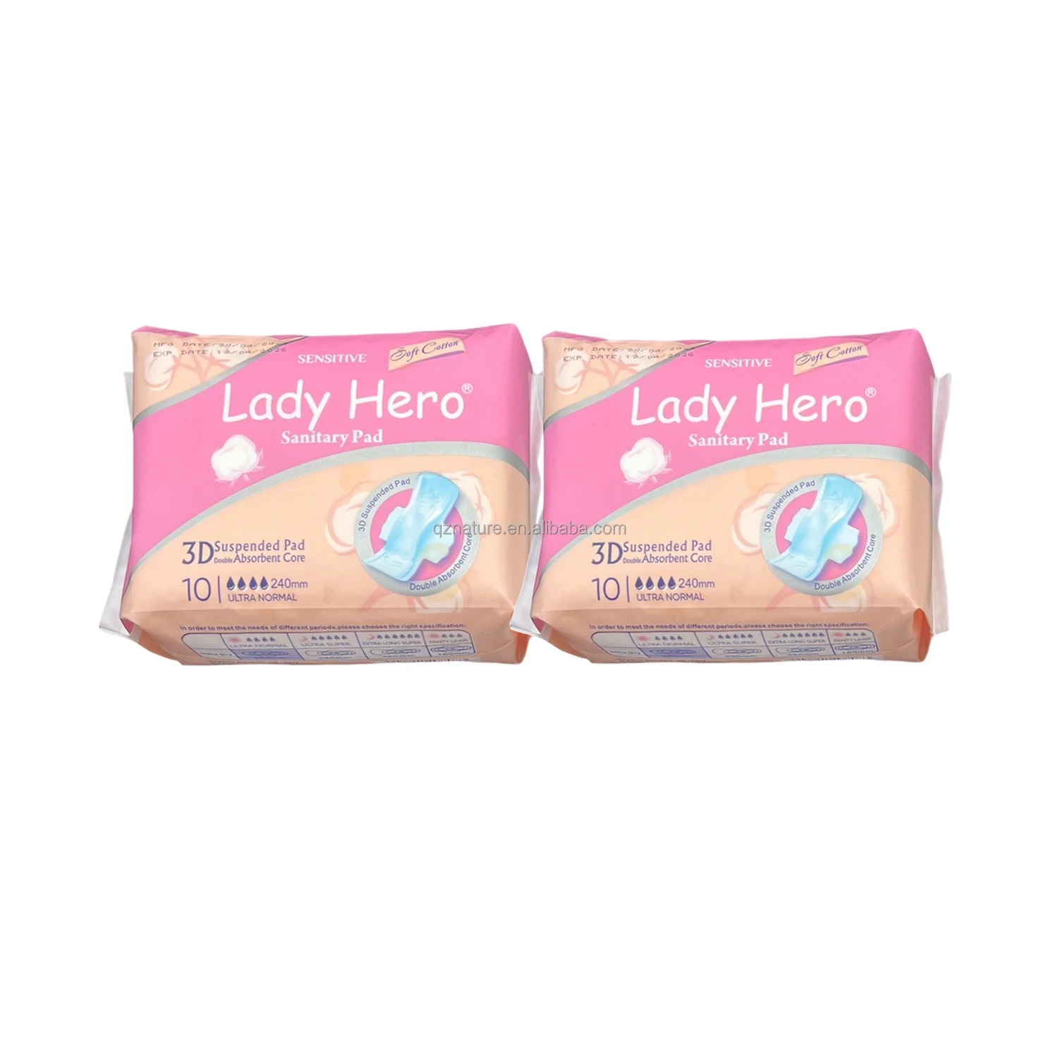 Woman Pads For Menstrual Wholesale Biodegradable Organic Cotton Sanitary Napkins Soft Ultrathin Anions Sanitary Pad Napkins