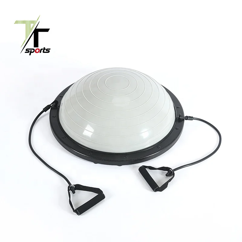 TTSPORTS Fitness Wholesale High Quality Non-slip Balance Trainer Half Pilates Bosuing Ball For Exercise Yoga Ball Gym