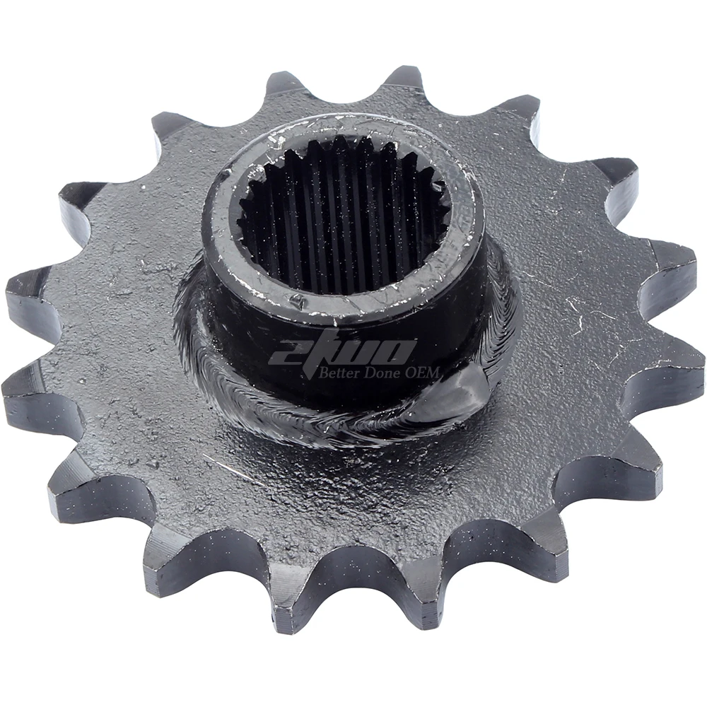 Front Sprocket 530 Chain 16 Teeth Front Sprocket Pinion High Strength For Gy6 150cc 200cc ATV Quad Go Kart Chain Sprocket