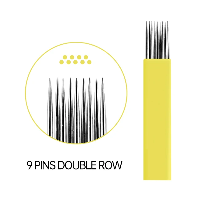 Manufacturing Korean Microblading Needles Disposable Tattoo Blades Microblading Needles Cartridges Microblading Rolling Needle