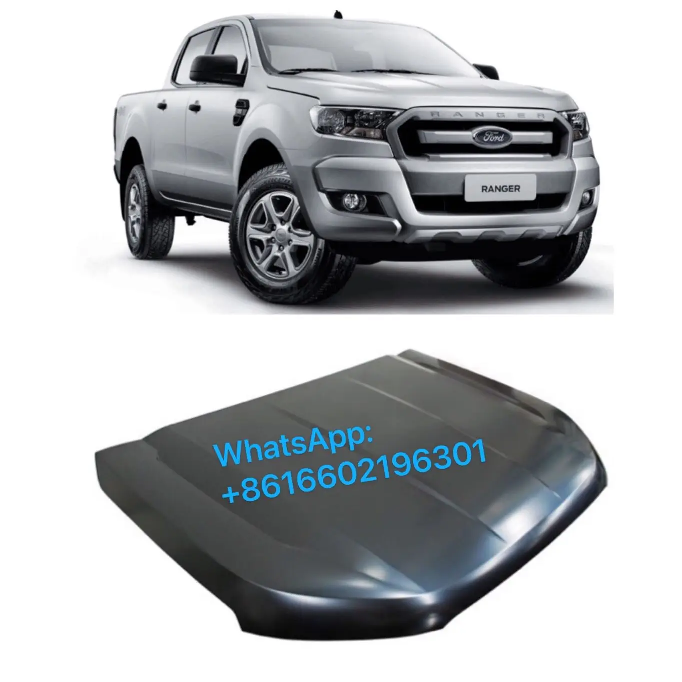 Запчасти для кузова автомобиля, высококачественный капот двигателя/Передняя крышка для Ford Ranger 2016-