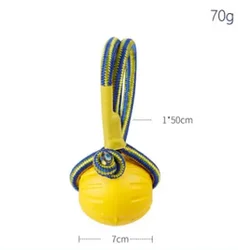 New Bite Resistant Training Chew EVA Bouncy Dog Bite Pet Toy Balls Flying