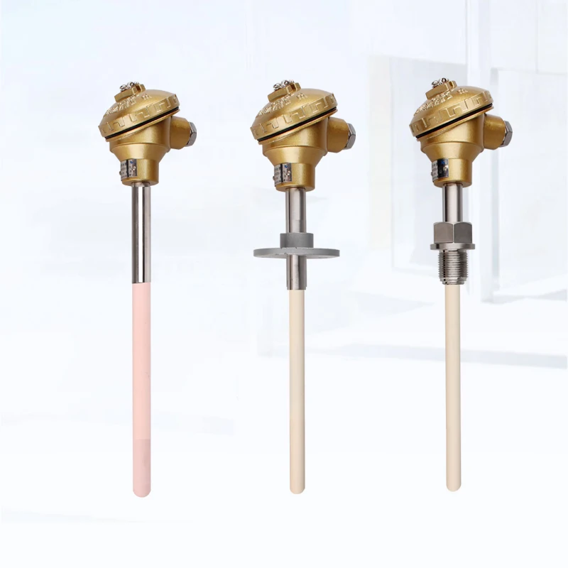 High Temperature thermocouple B R S type Ceramic Tube B/R/S Platinum Rhodium Thermocouple