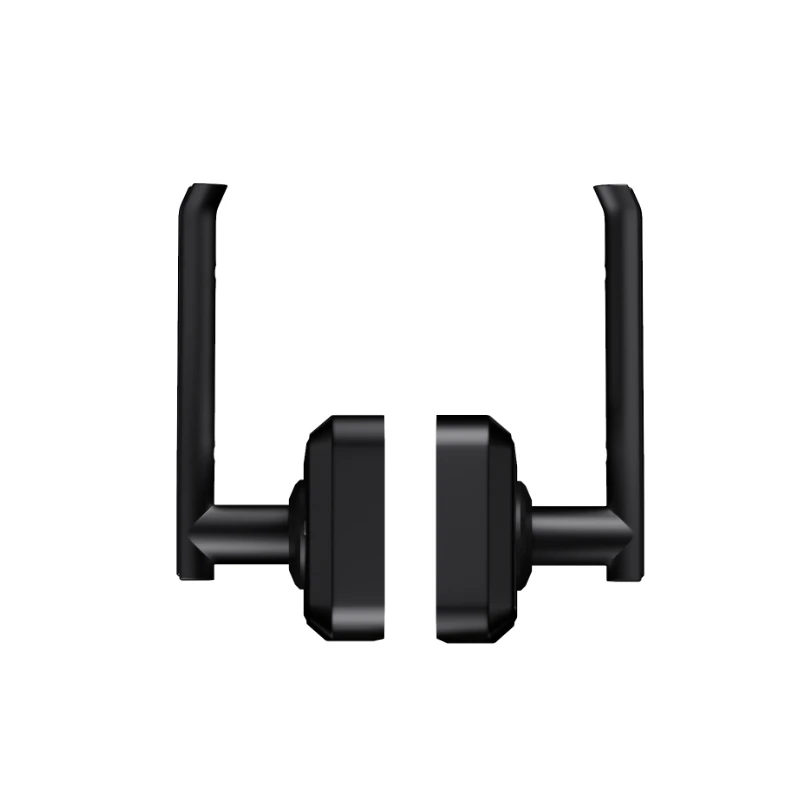 Zinc Alloy Handle Mechanical Key Card Locks Smart Lock Door Fingerprint